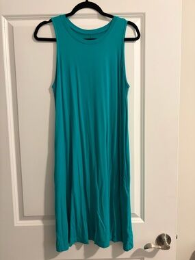 Time and Tru Women’s Sleeveless Knit Swing Dress